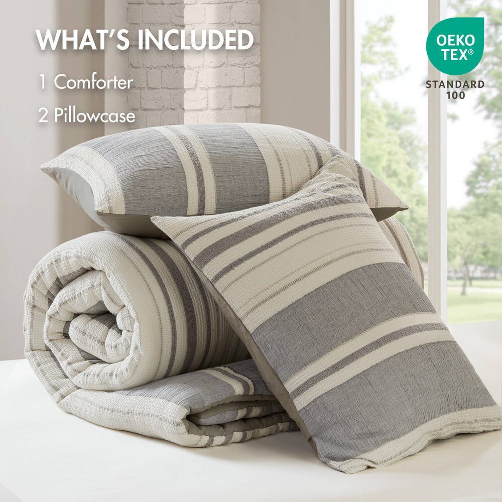 3PCS Full/Queen Comforter 3 PCS Set Media 8