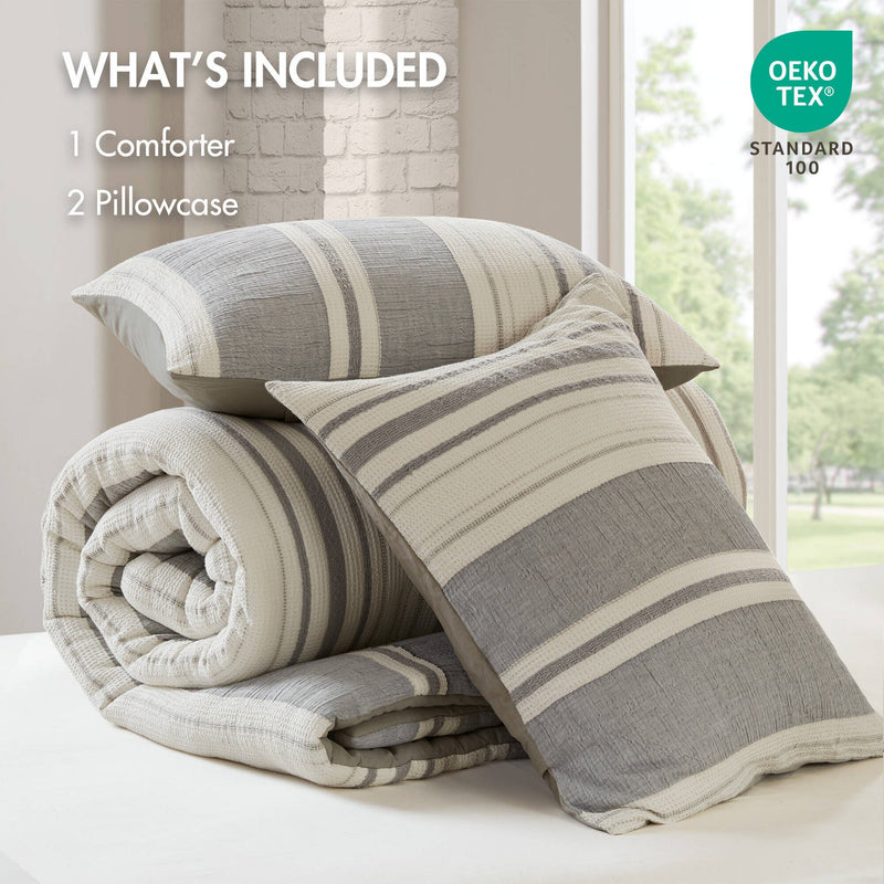 3PCS Full/Queen Comforter 3 PCS Set