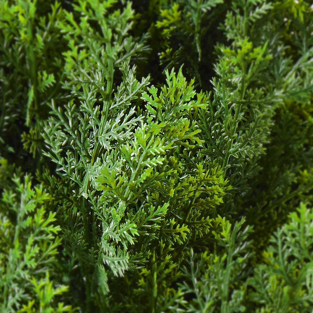 2 Pack 5' Artificial Cedar Topiary Tree Faux Plant UV Decor In/Outdoor Media 5
