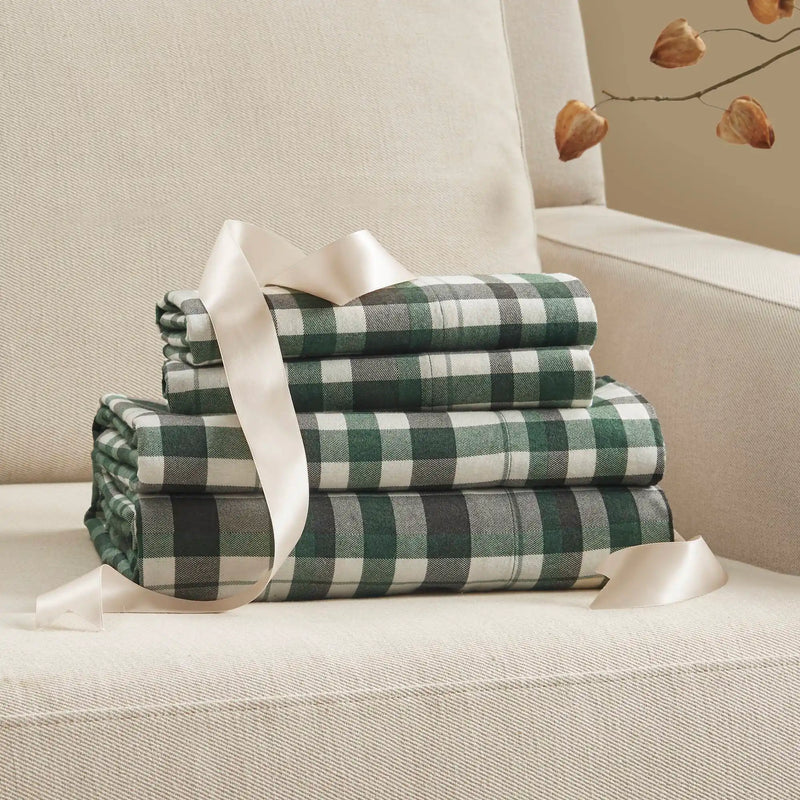 4-Piece 100% Cotton Printed Sheet Set