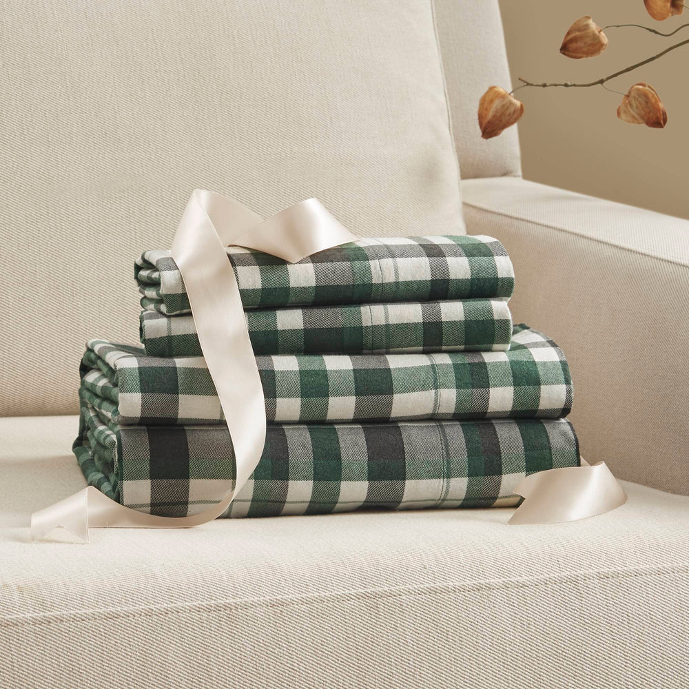 4 Pieces Full 100% Cotton Printed Sheet Set,Finton Media 12
