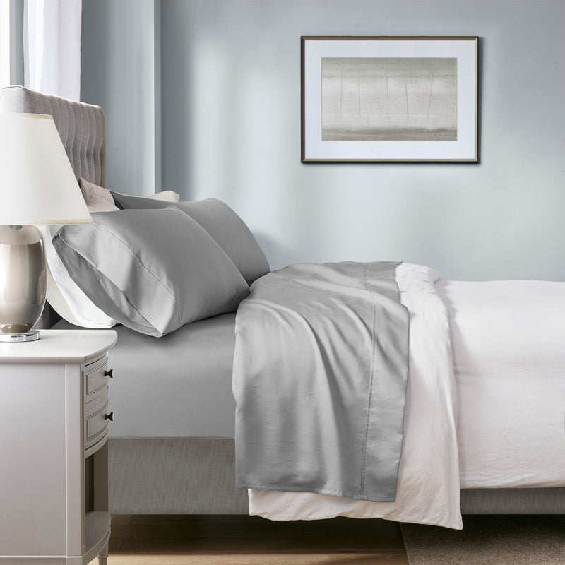 4-Piece HeiQ Smart Temperature Cotton Blend Sheet Set