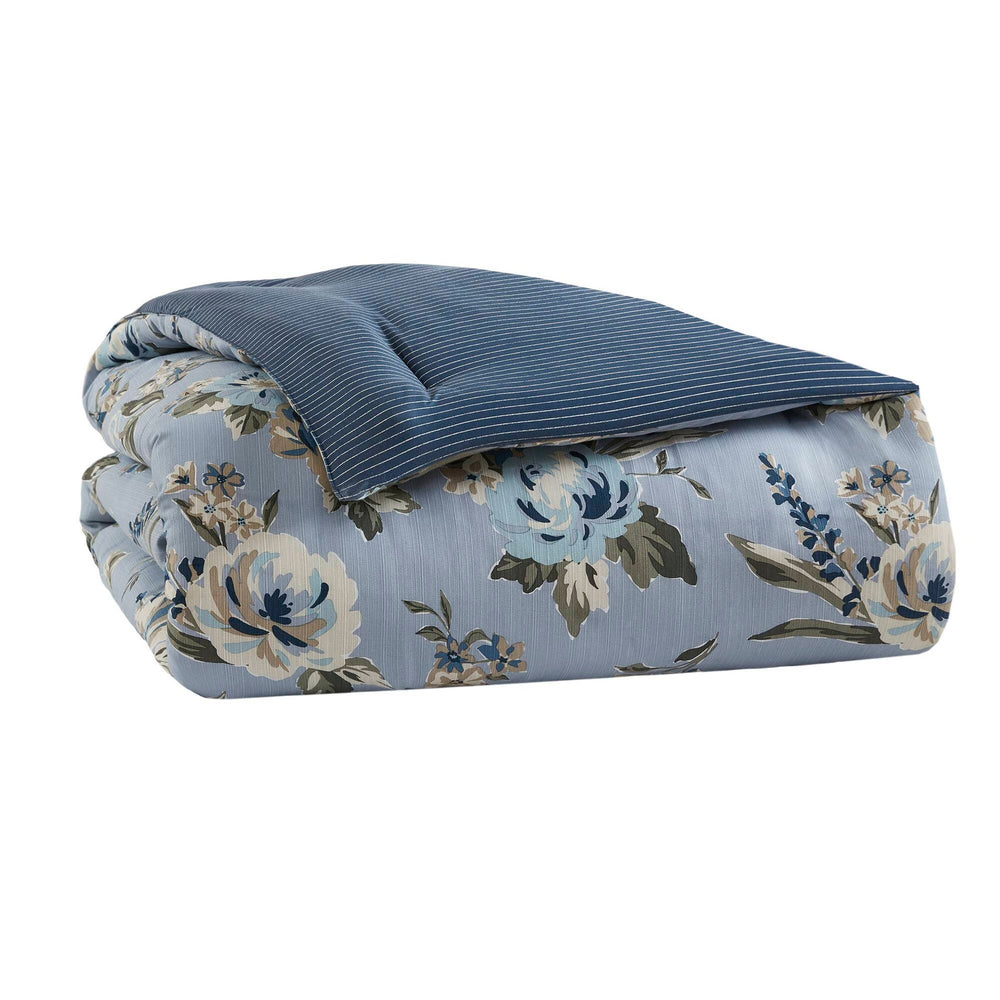 7PCS Queen Vintage Floral Comforter Set Media 11