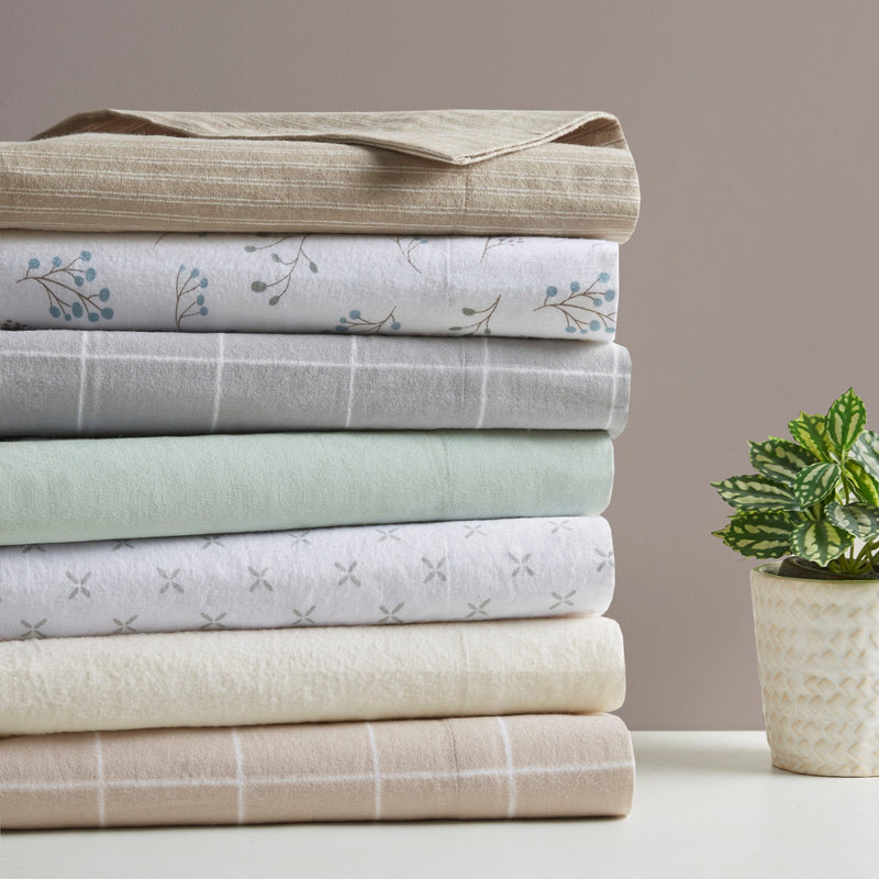 4-Piece 100% Cotton Printed Sheet Set