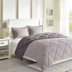 3M Scotchgard Diamond Quilting Reversible Down Alternative Comforter Set perspective