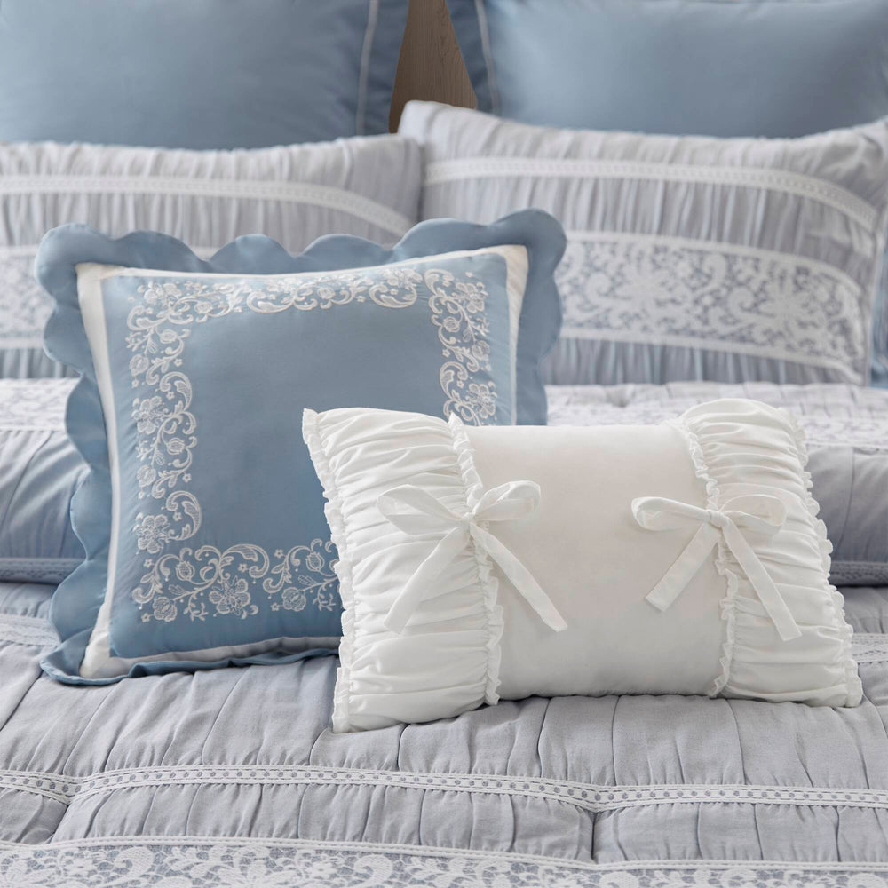 7- Piece Queen Jacquard Comforter Set Media 8