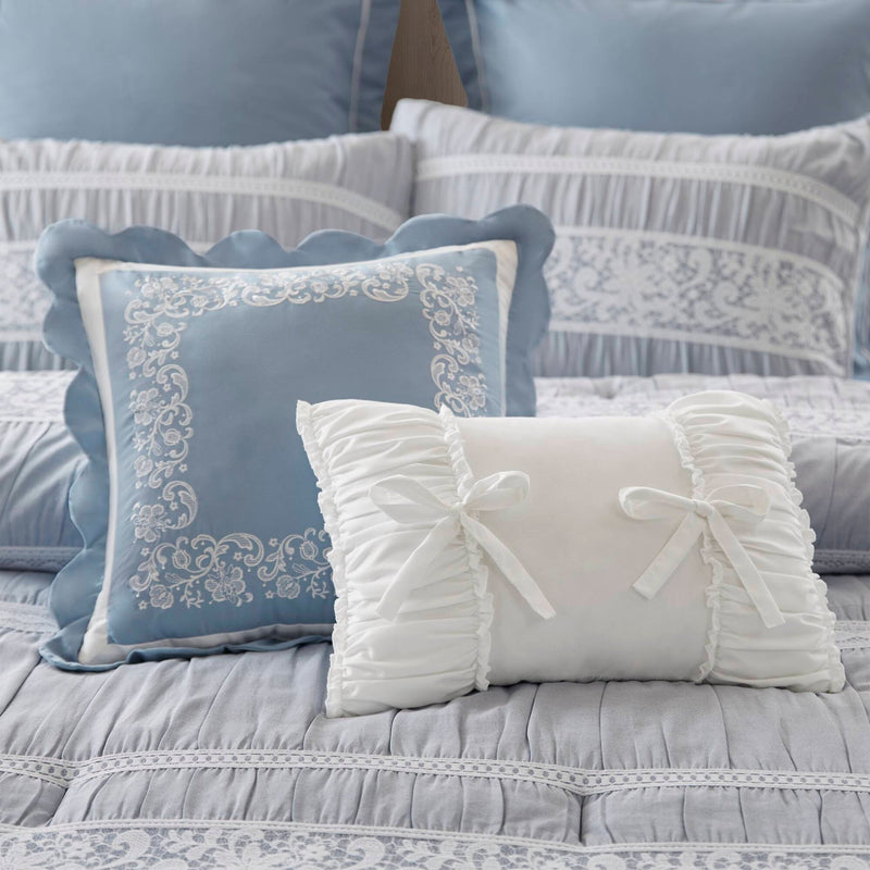 7- Piece Queen Jacquard Comforter Set