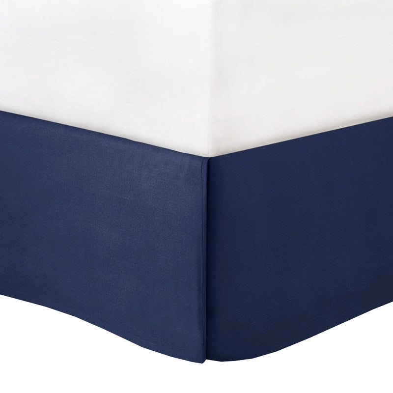 12 Piece Comforter Set with Cotton Bed Sheets Navy King