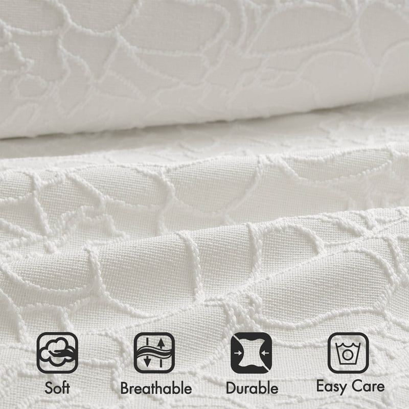 3PCS Queen Bedspread Set