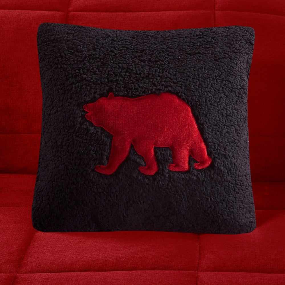 Full/Queen Plush to Sherpa Down Alternative Comforter Set Media 10