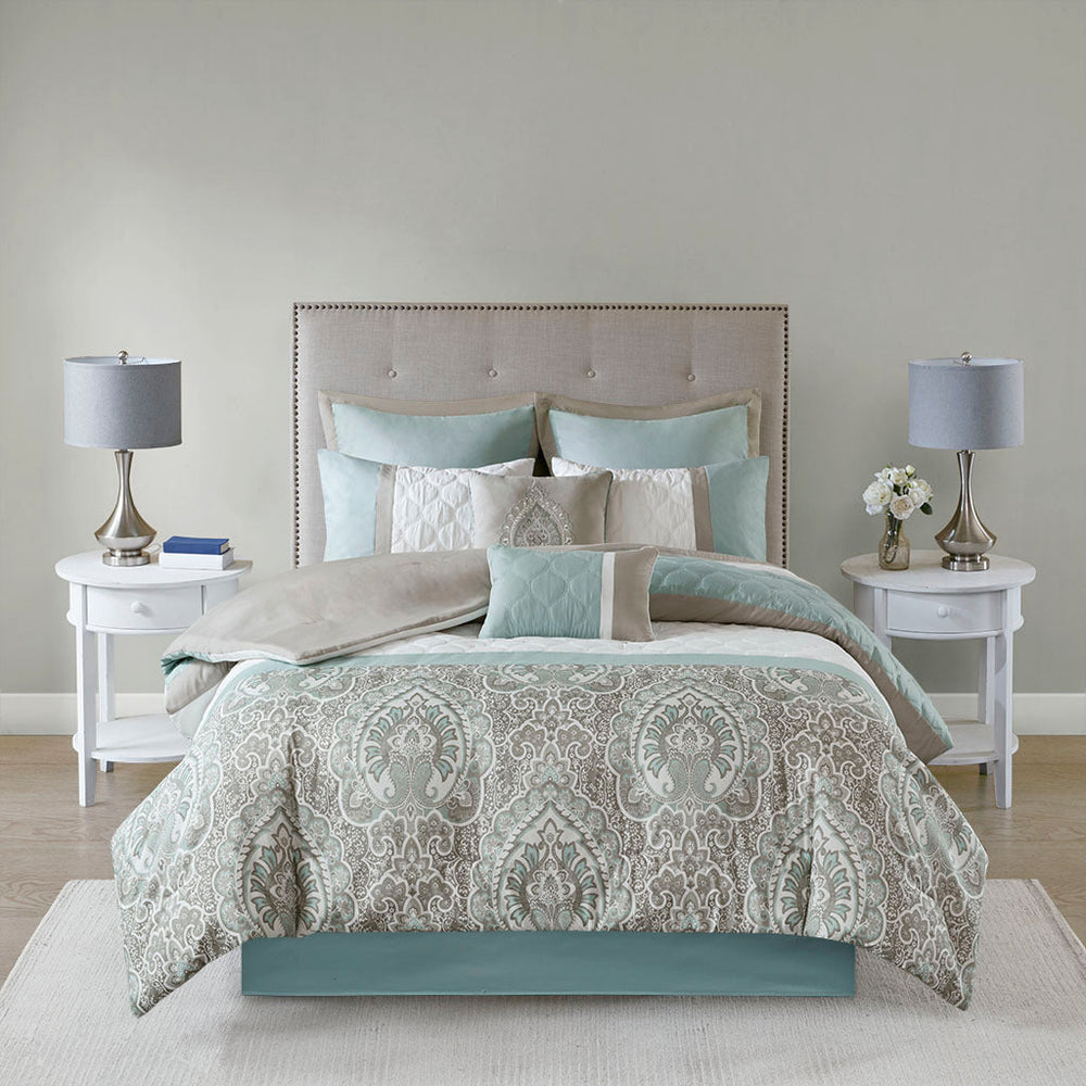 Cal King 8 Piece Comforter Set Media 4