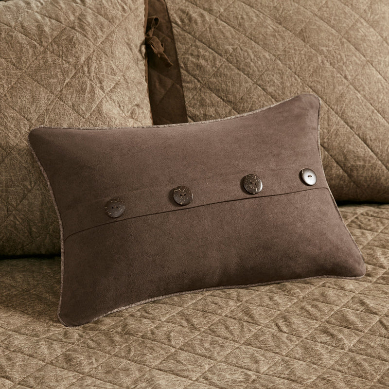 6 Piece Reversible Daybed Cover Set Brown Daybed