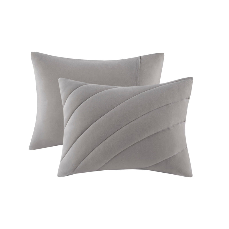 Poly Jersey Puffy Comforter Set