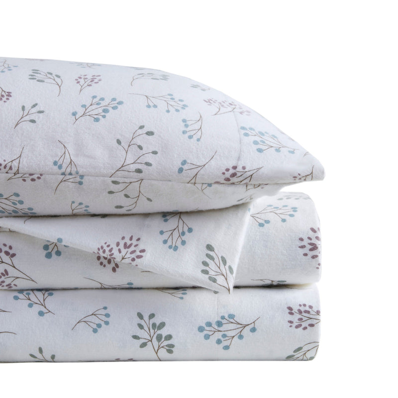 4-Piece 100% Cotton Printed Sheet Set