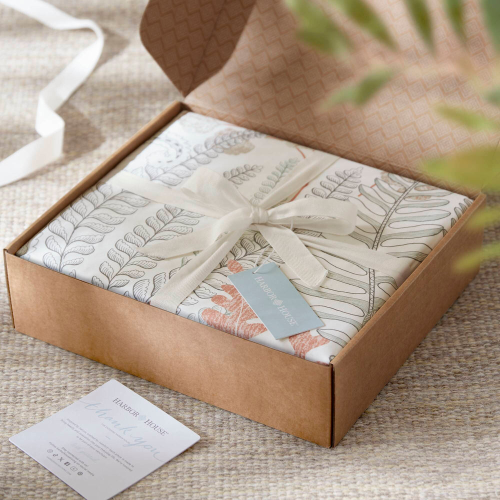 3-Piece King 100% Cotton Sateen Duvet Cover Set,Terracotta/Linen Media 11