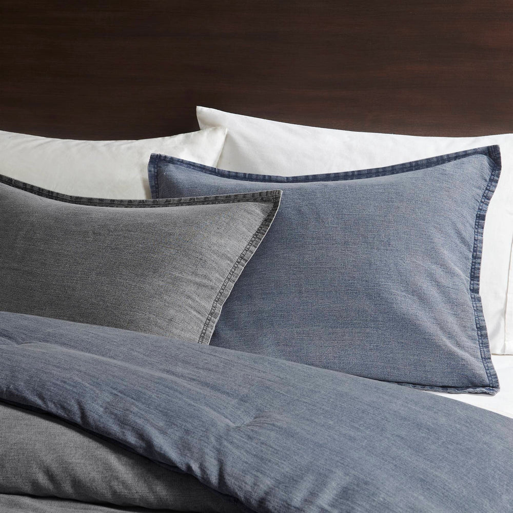 3PCS King/Cal King Twill Washed Duvet Set Media 14