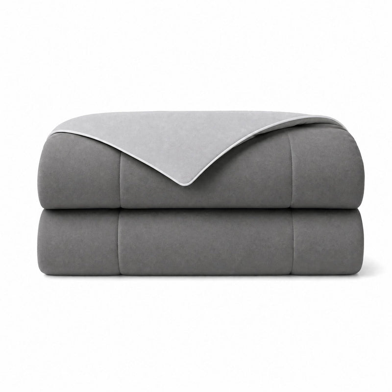 1 Piece Full/Queen Down Alternative Comforter,Grey