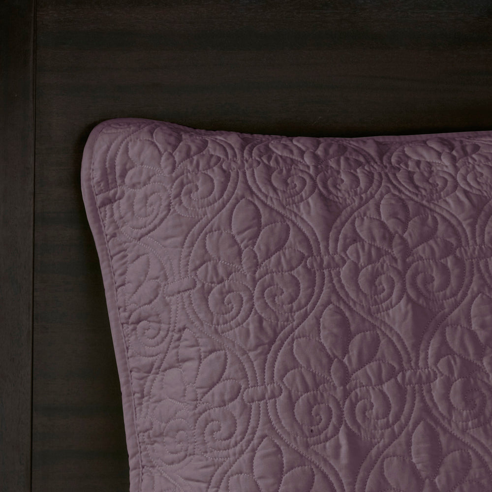 Reversible Quilt Set Purple Full/Queen Media 5