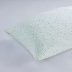 Shredded Memory Foam Pillow with Rayon Blend Cover perspective