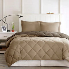 3M Scotchgard Diamond Quilting Reversible Down Alternative Comforter Set perspective