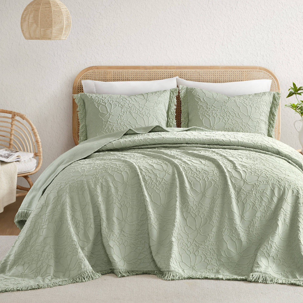 3PCS King Bedspread Set Media 8