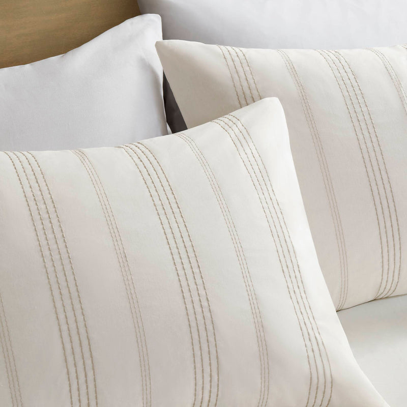 5 Piece Cotton Jaquard Duvet Set