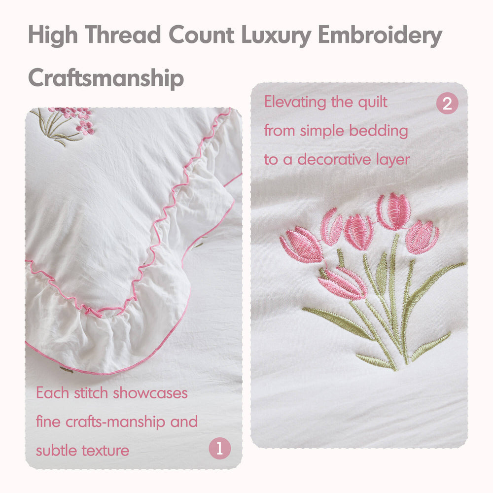 2-Piece Twin/Twin XL Quilt Mini Set Media 5