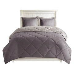 3M Scotchgard Diamond Quilting Reversible Down Alternative Comforter Set perspective