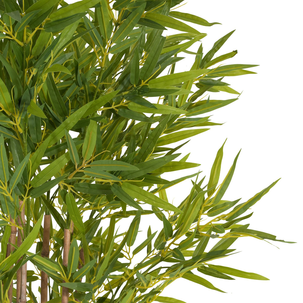 70' Artificial Bamboo with Black Plastic Pot Media 7