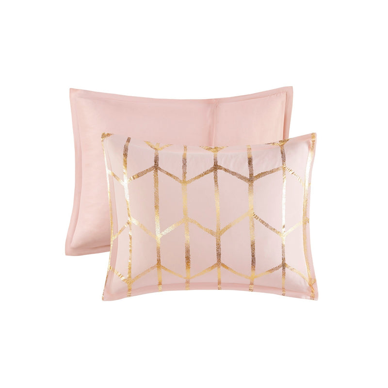 5-Piece 100% Polyester Brushed Comforter Set