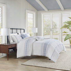 5 Piece Cotton Jaquard Duvet Set perspective