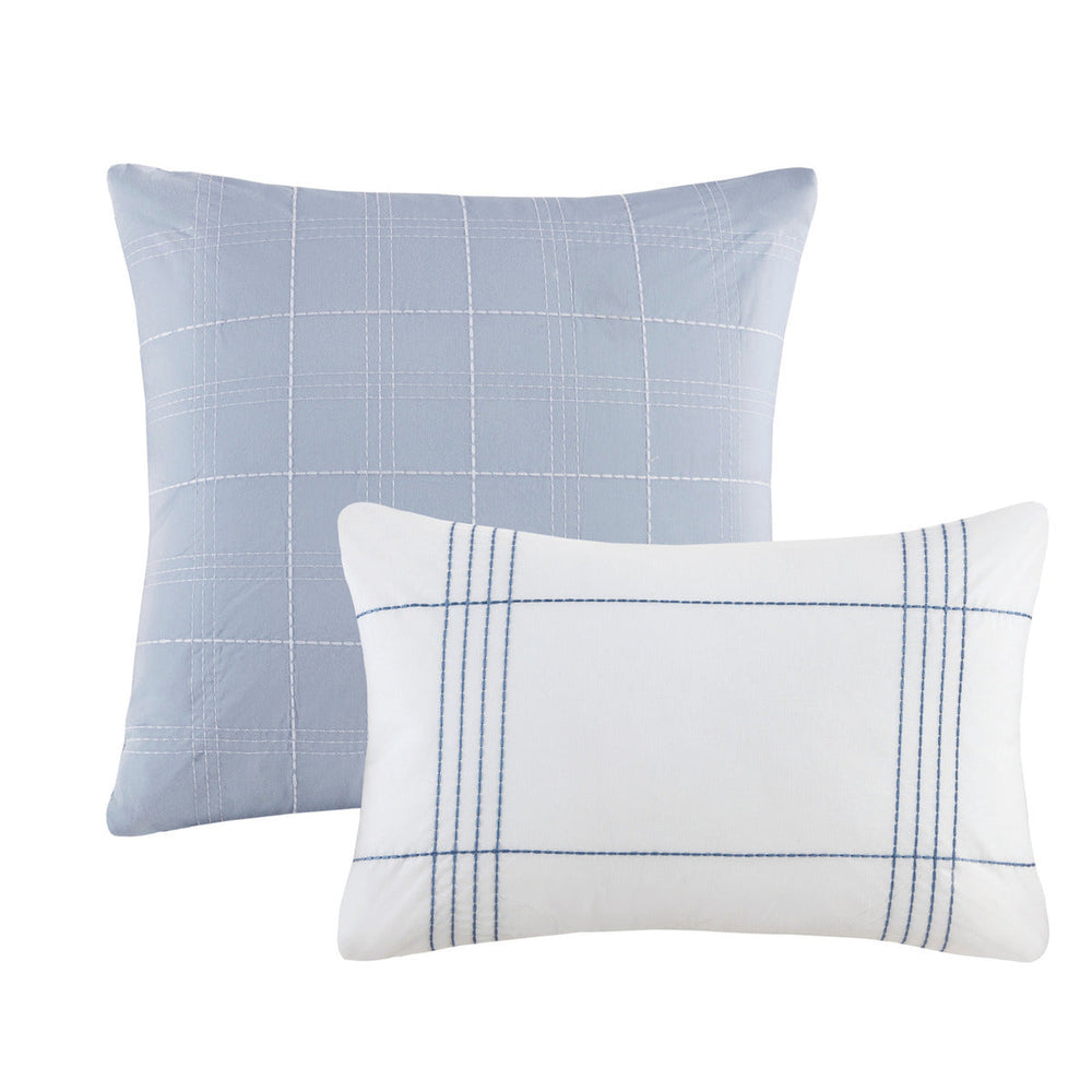 6 Piece Cotton Jacquard Oversized Comforter Set-Full Media 16
