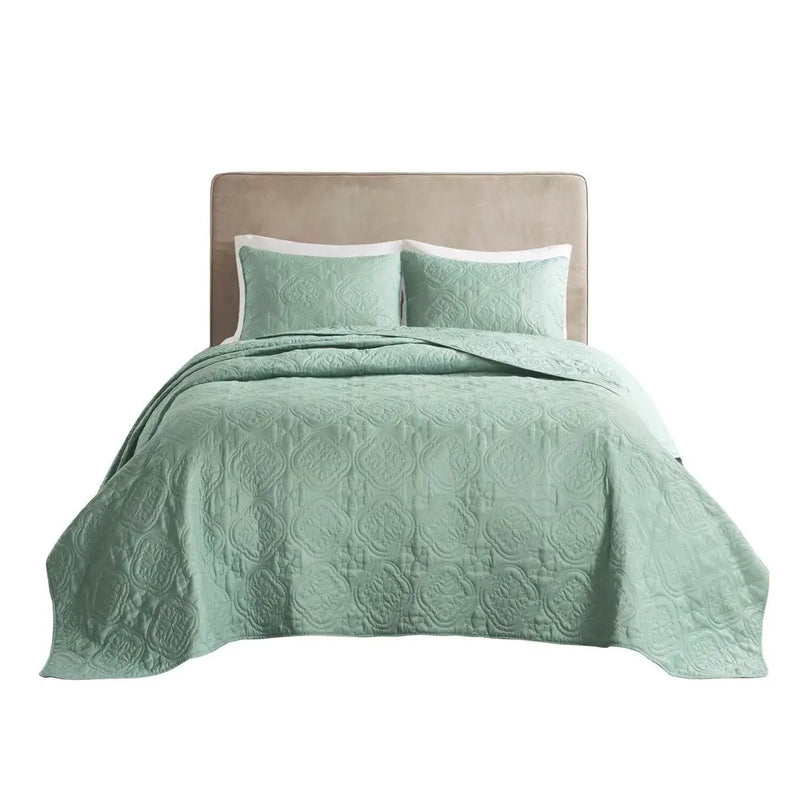 3 Piece Reversible Bedspread Set