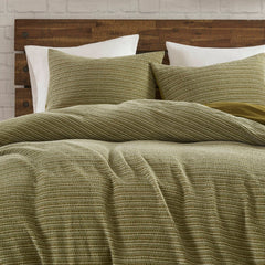 3PCS Waffle Washed Duvet Set perspective