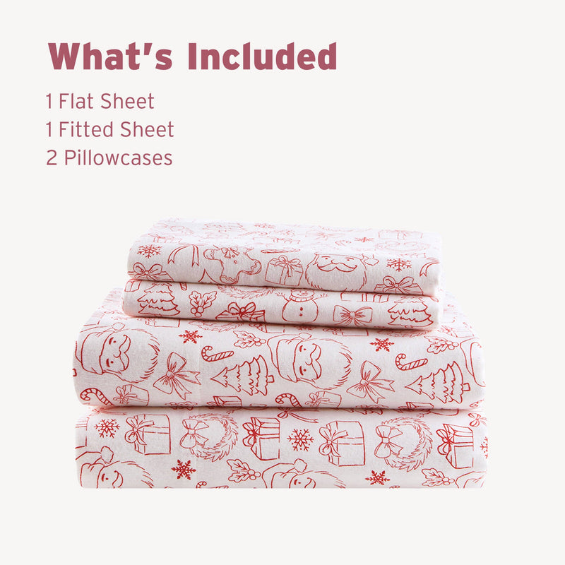 100% Cotton Pigment Printed Sheet Set