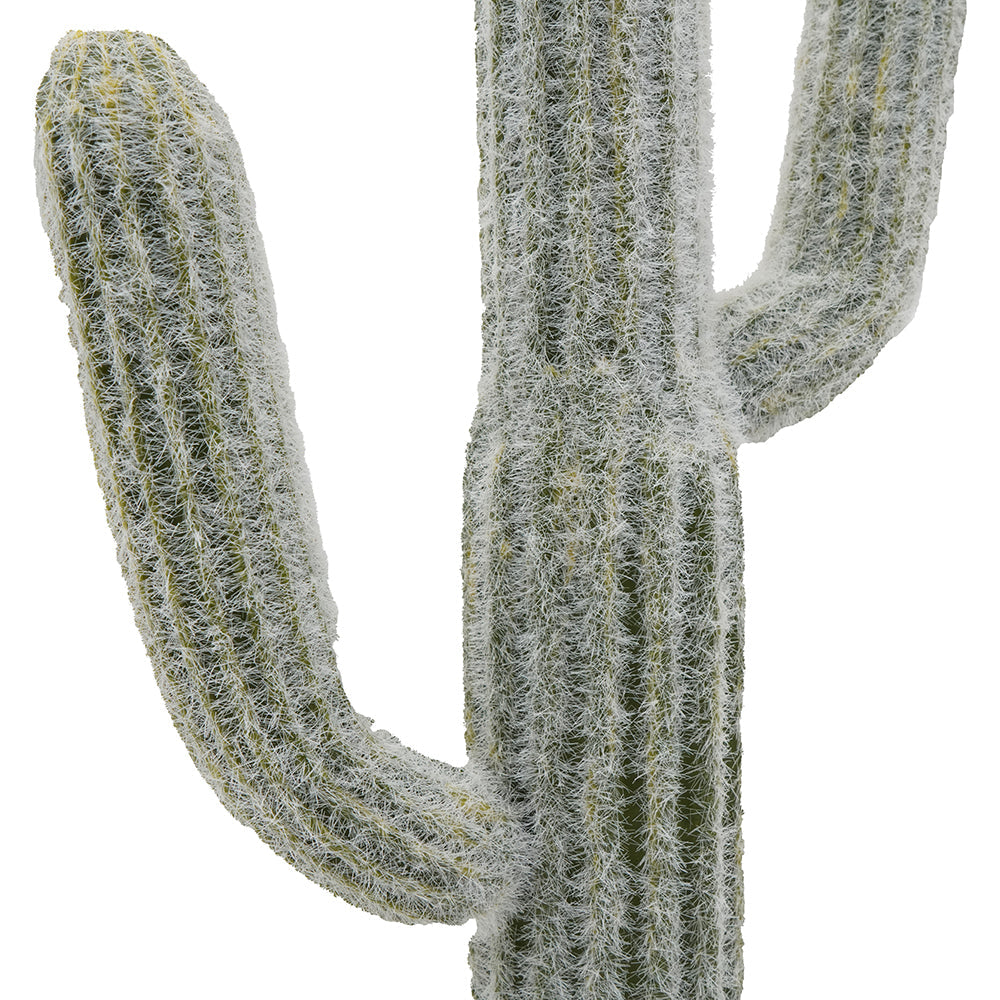 8x5x24.5'H Artificial Saguaro Cactus in Black Pot Media 4