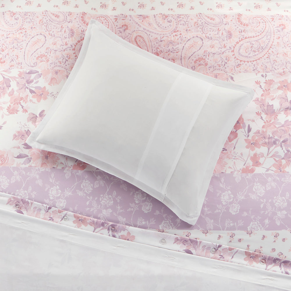 2PCS Twin/Twin XL Floral Paisley Duvet Cover Set Media 10