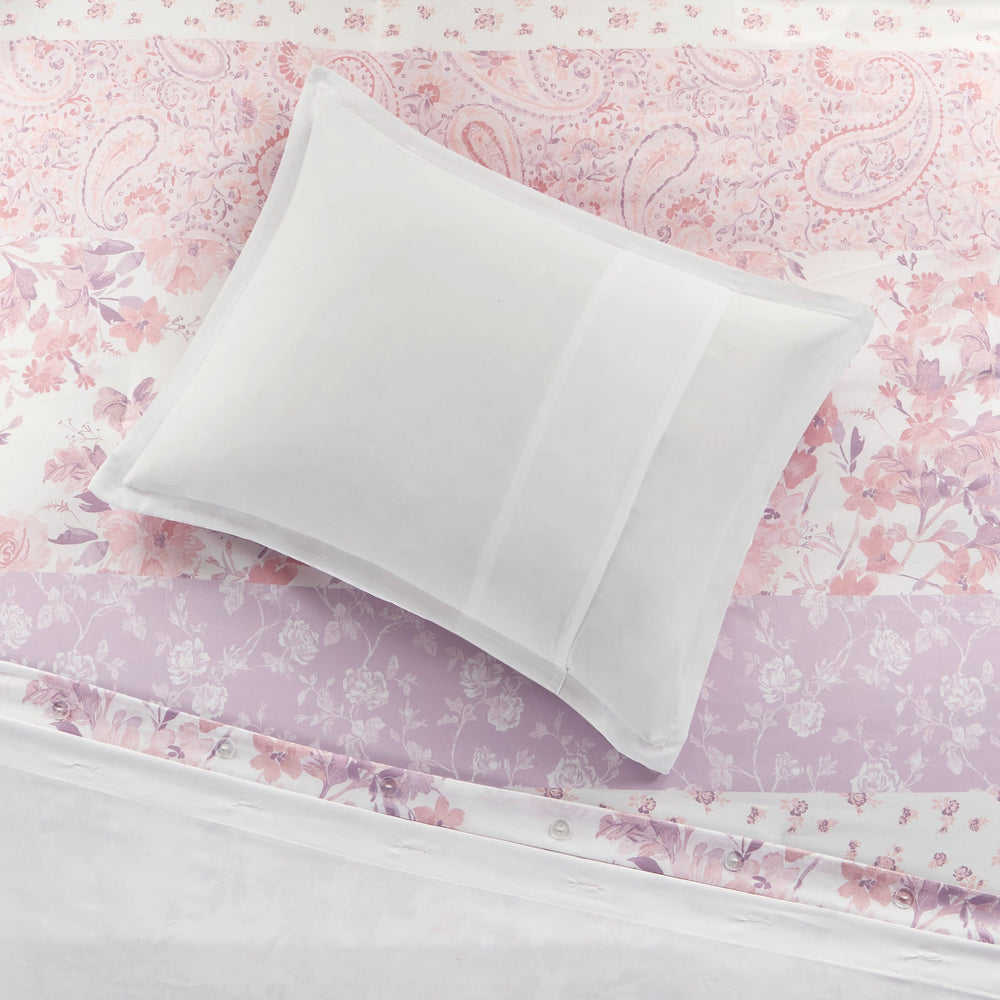 2PCS Twin/Twin XL Floral Paisley Duvet Cover Set Media 10