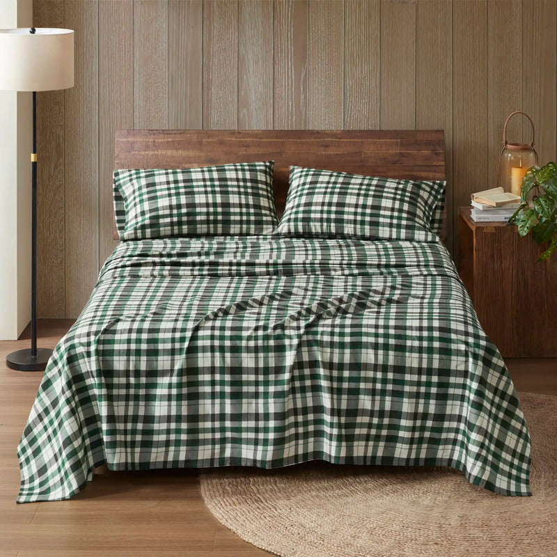 4-Piece 100% Cotton Printed Sheet Set