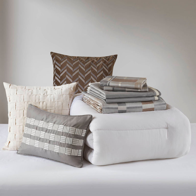 Jacquard Oversized Duvet Style Comforter Set