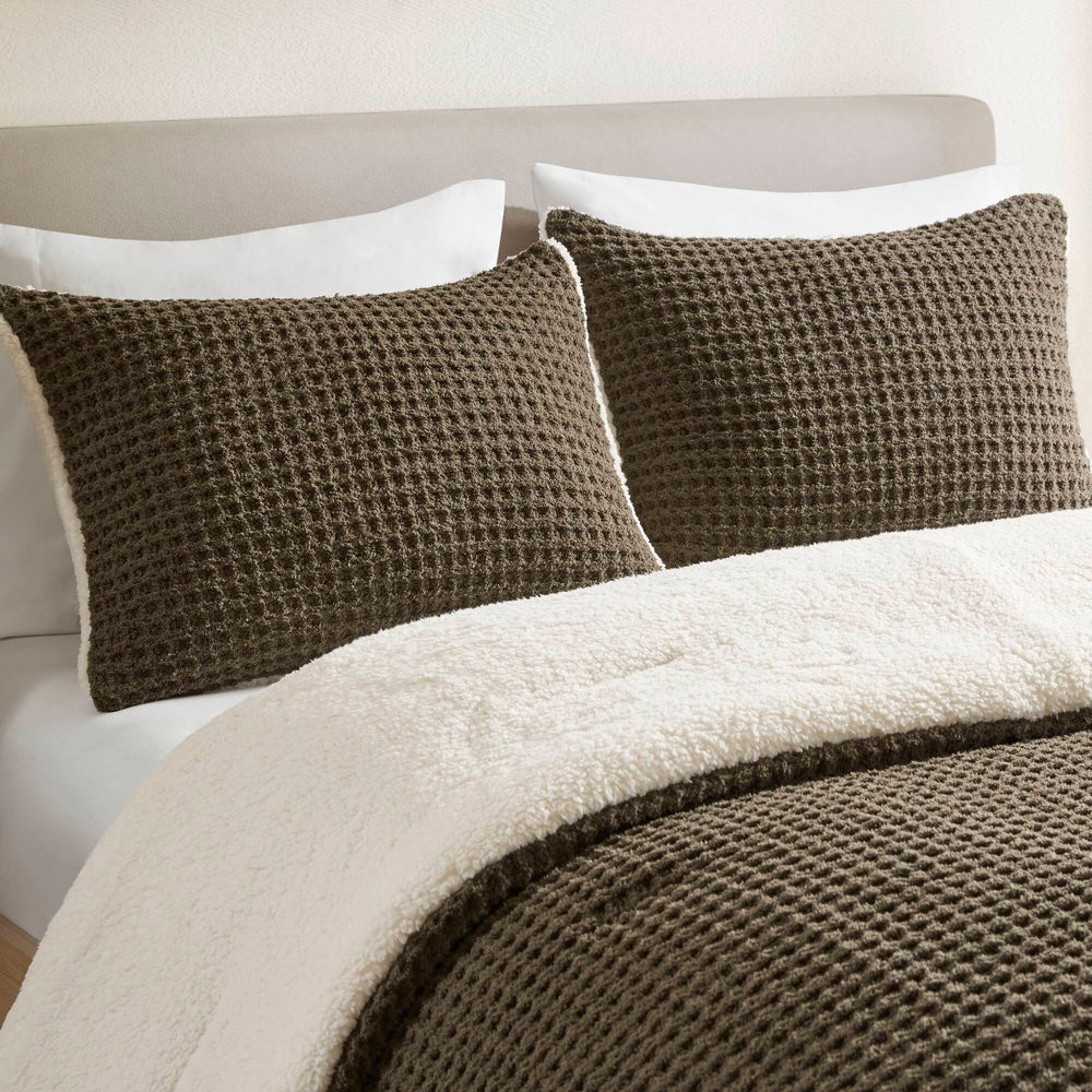 Knit Chenille Comforter Set King Media 14