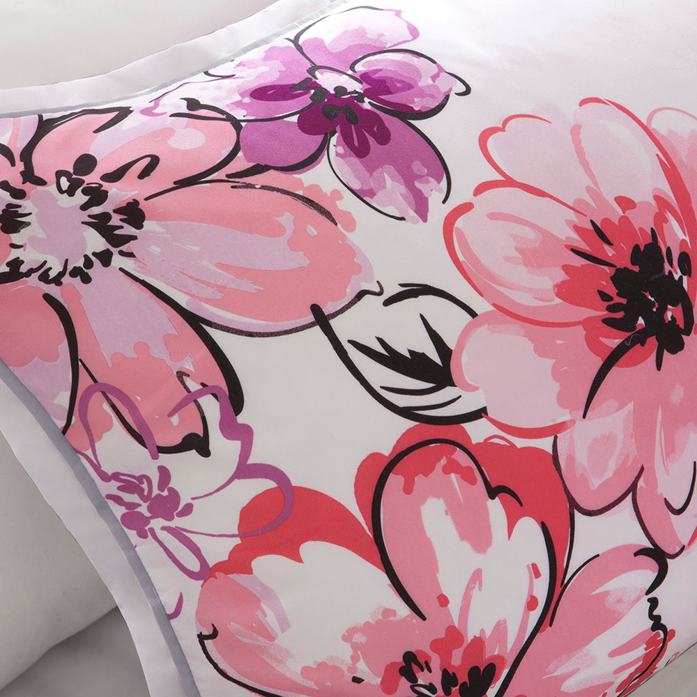 Twin/Twin XL Floral Comforter Set Media 13