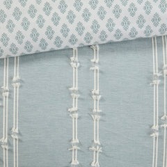 3 Piece Cotton Jacquard Duvet Cover Set perspective