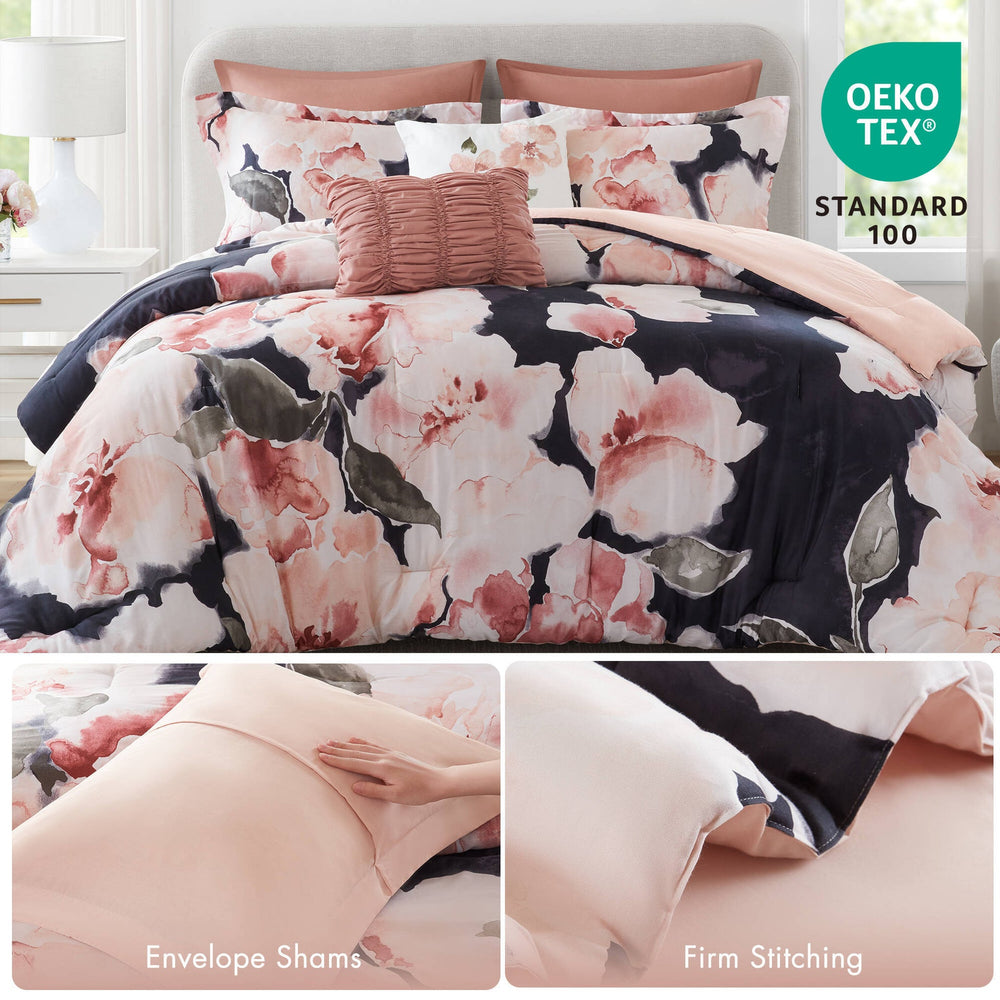 7- Piece Queen Comforter Set Media 3