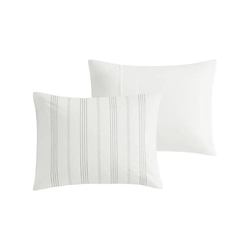 5 Piece Cotton Jaquard Duvet Set