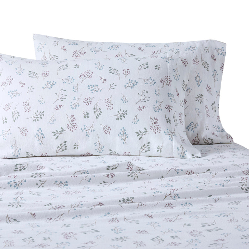 4-Piece 100% Cotton Printed Sheet Set