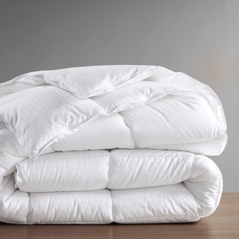 Full/Queen Dobby Cotton Down Alternative Comforter Media 2