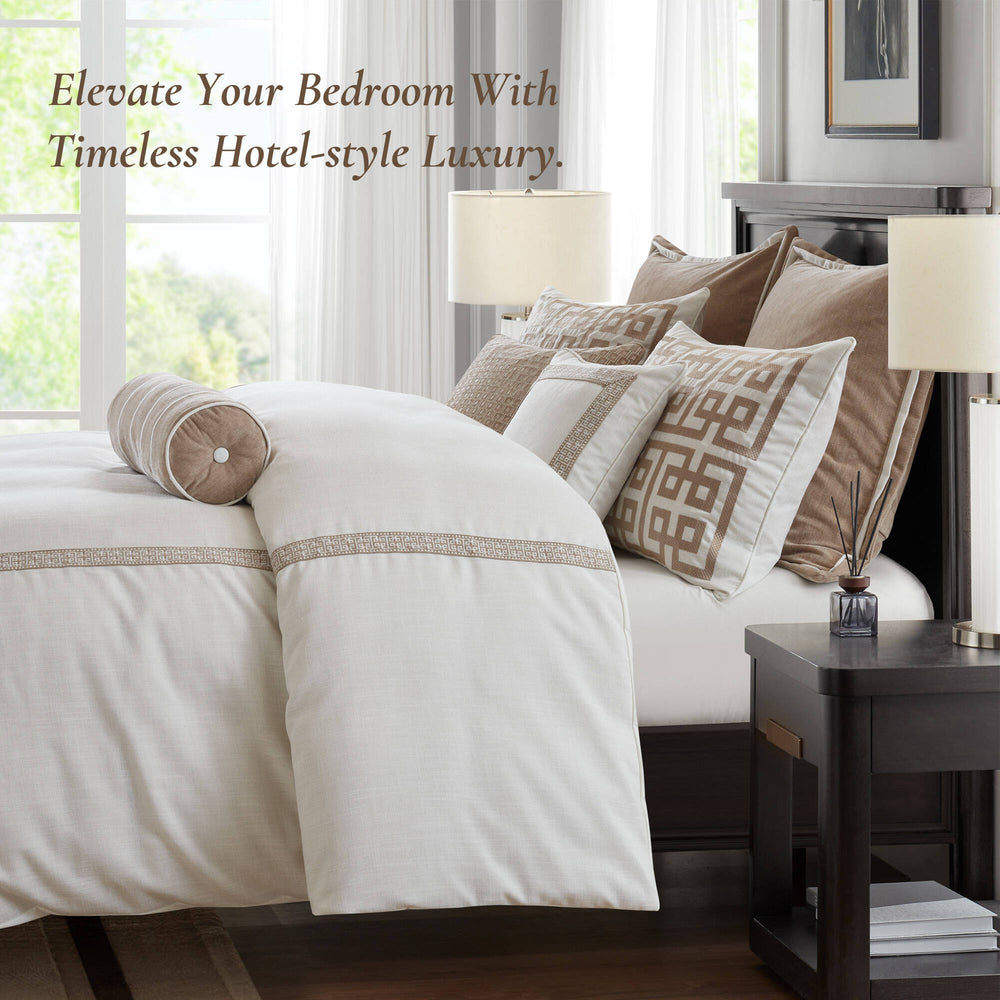 8- Piece Queen Comforter Set Media 11