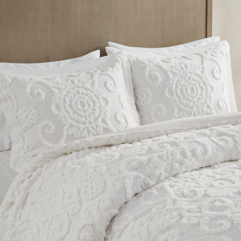 Comforter Mini set Ivory Full/Queen