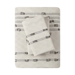 3 Piece Cotton Jacquard Duvet Cover Set perspective